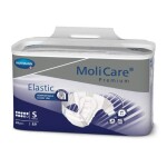 MOLICARE Premium elastic 9 kvapiek S plienkové nohavičky zalepovacie 26 ks