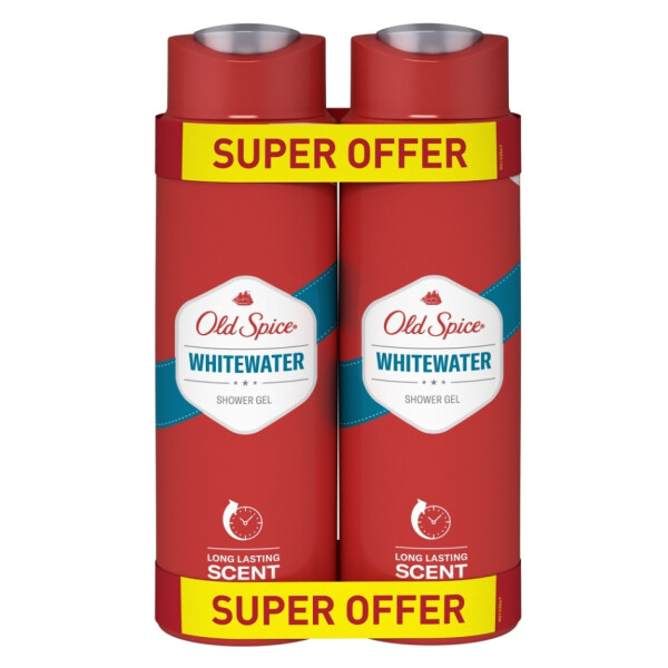 OLD SPICE Whitewater shower gel duo 2 x 400 ml