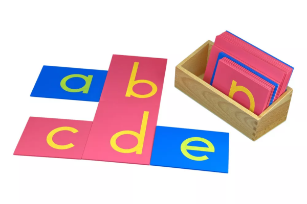 Moyo Montessori Moyo Montessori Hmatové písmená (tlačené písmo - malé - americká norma)