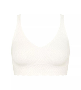 ZERO Feel Bliss Bralette - WHITE - biela 00GZ - SLOGGI WHITE S