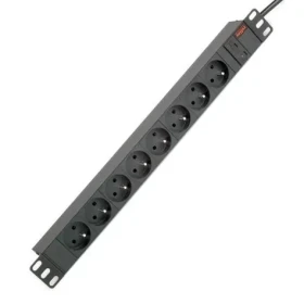 Roline 19" PDU pre rozvádzače 8x 2300W / verzia UTE / IEC320 C14 M 2 m (19.07.1626)