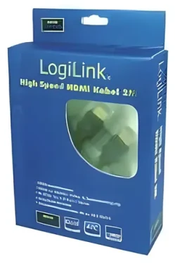 LogiLink čierna / HDMI kábel / HDMI 1.4 / High Speed s Ethernetom / 10 m (CH0053)