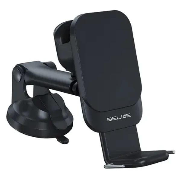 Beline BLNWCH01 čierna / Držiak do auta / Bezdrôtové nabíjanie 3v1 / iPhone, Apple Watch AirPods / 15W (BLNWCH01)