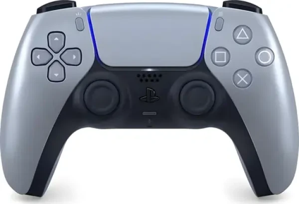 Sony DualSense strieborná / Gamepad / PS5 / Haptická spätná väzba / Adaptívne spúšte (711719577652)