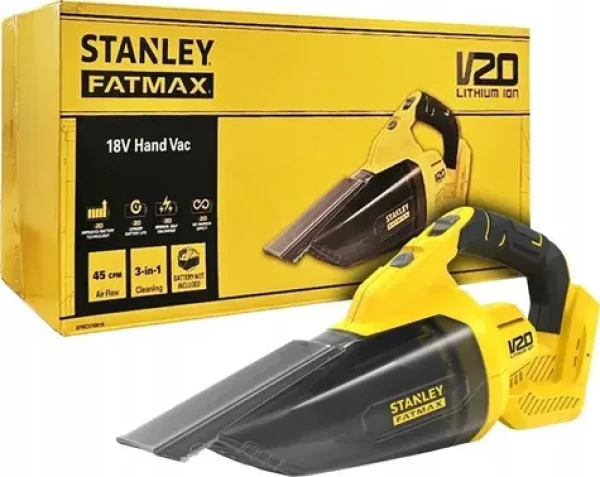 Stanley V20 FatMax SFMCVH001B-XJ / Aku vysávač / 18V (SFMCVH001B-XJ)
