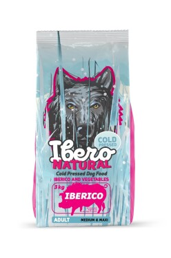 Ibero Cold Pressed Adult Medium/Large Iberico - 3kg