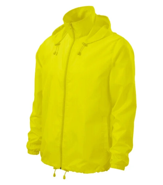Windy unisex vetrovka neónovo žltá 2XL