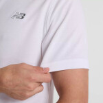 Bavlnené polo tričko New Balance Pique M MT51519WT S