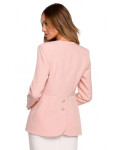 Dámska bunda M665 powder pink - Moe M
