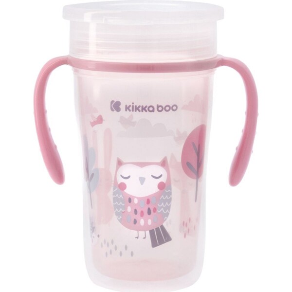 KikkaBoo Hrnček trénovací 360° 300ml 12m + Owl (31302030050KB)