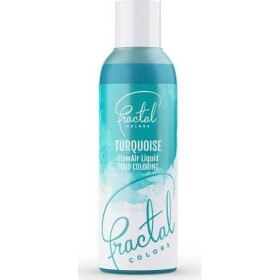 Airbrush farba kvapalná Fractal - Turquoise (100 ml) 6112 - dortis - dortis