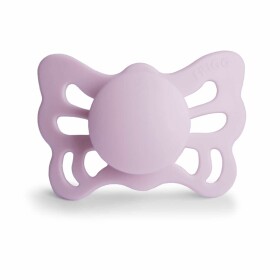 FRIGG Butterfly anatomický silikónový cumlík Soft Lilac, 0-6m