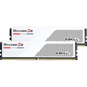 G.Skill Ripjaws S5 White 64GGB (2x 32GB) 6000MHz / DDR5 / CL30 / DIMM / 1.4V / Non-ECC / Unbuffered / XMP 3.0 (F5-6000J3040G32GX2-RS5W)