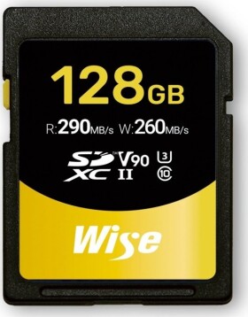 Wise SD-N SDXC 128 GB UHS-II/U3 V90 (WI-SD-N128)