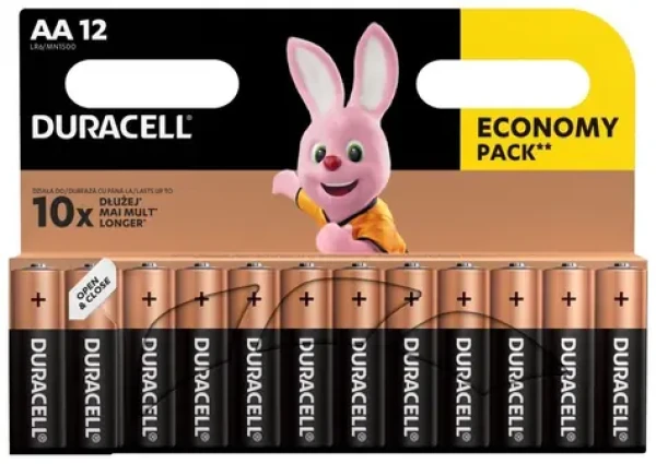 DURACELL - Basic batéria AA 12 ks (42305)