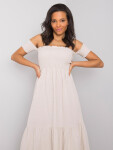 Šaty 346 SK 009.51 svetlo béžová M