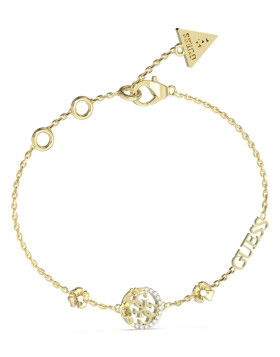 Guess Pôvabný pozlátený náramok 4 Love JUBB05039JWYGS