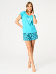 Pyžamo Kľúč LNS 832 A26 kr/r S-XL tyrkysová L