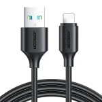 Joyroom S-UL012A9 Nabíjací kábel USB-A (M) - Lightning (M) 2.4A 0.25m čierna (S-UL012A9 0.25m LB)