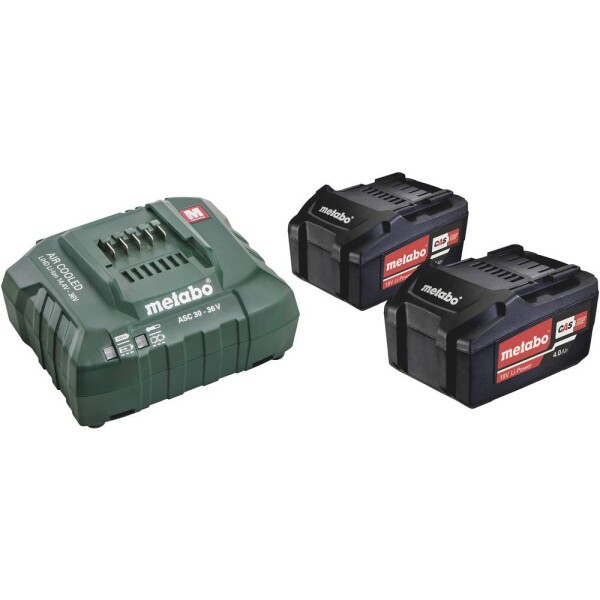 Metabo Basic-Set 2x 4.0 Ah 685050000