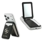 Guess PU 4G Mirror MagSafe čierna / Peňaženka so stojanom / Slot na kartu / MagSafe (57983129040)