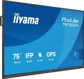 75" IFP bez OS, UHD IPS panel (TN7505A-B1AG)