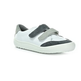 Jonap Joy Kids bielo-sivé celoročné nízke barefoot topánky 23 EUR