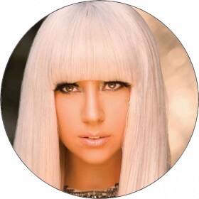 Jedlý papier Lady Gaga blond 19,5 cm - Pictu Hap - Pictu Hap