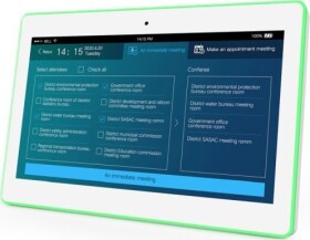 Allnet ALLNET MeetinSivým RGB LED Tablet 13 Zoll RK3399 Biely System Android 10 und NFC/RFID