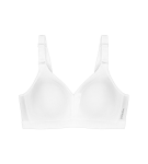 TRIACTION - Športová podprsenka bez kostice na jogu a pilates Triumph WHITE 85D