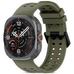 Tech-Protect Silicone Air olivová / Remienok pre Samsung Galaxy Watch Ultra / 47 mm / Silikón