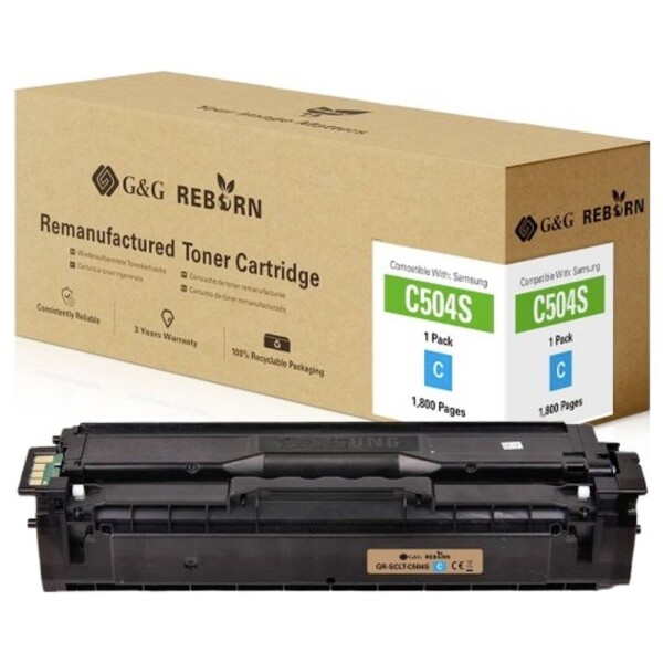 G&G Reborn remanufactured toner náhradný Samsung M504S zelenomodrá 1800 Seiten kompatibilná toner; 21321