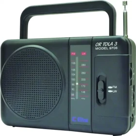 TOLA čierna / Rádio / Prenosné