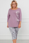 Talianska móda Ibena r.3/4 sp.3/4 farba:heather/print S