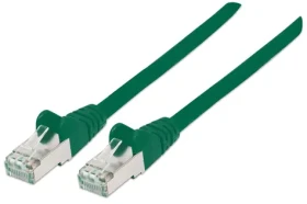 Intellinet zelený / Patch kábel Cat6a / S/FTP / 1,5 m / LSZH / 500 MHz (350617)