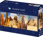 BlueBird Panoramatické puzzle Objavte Egypt - Luxor a Gíza