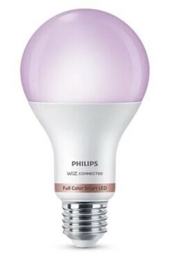 Philips SMART A67 E27 13W / múdra LED žiarovka / RGBW / 1521 lm / 2200 - 6500 k / stmievateľná (929002449721)