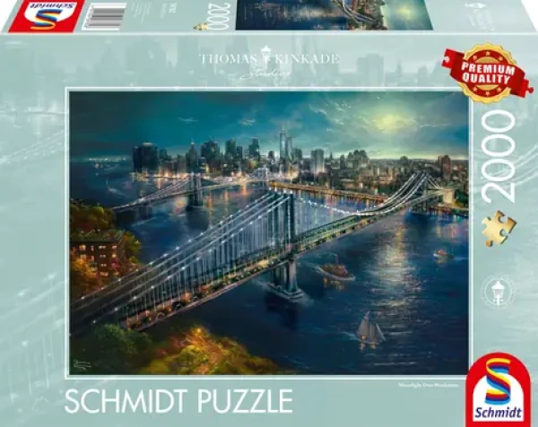 Schmidt Puzzle Mesiac NAD Manhattanom