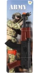 TEDDIES Iskriaci samopal Army 29 cm