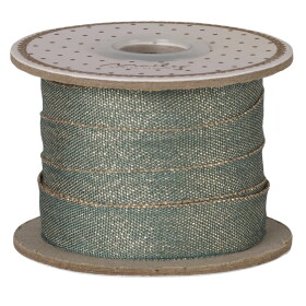 Maileg Dekoratívna stuha Green/Gold – 10 m