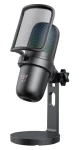 Onikuma M-730 čierna / Mikrofón / USB / RGB podsvietenie / jednosmerný (M-730 black)