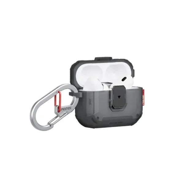 SKINARMA MECHA LE púzdro pre AirPods Pro 3, Frosted smoke (8886461249156)