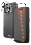 SBS D3O transparentné / Sada / Kryt + sklo + ochrana kamery / Apple iPhone 16 Pro