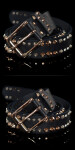 Trendy studded belt