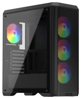 SilentiumPC Ventum VT4V EVO TG ARGB / Miditower / celosklenená bočnica / ATX / bez zdroja / USB 3.0 (SPC294)