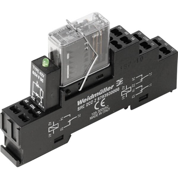 Weidmüller RCIKITZ 24VDC 2CO LD/FG reléový modul Menovité napätie: 24 V/DC Spínací prúd (max.): 6 A 2 prepínacie 1 ks; 1218390000-1