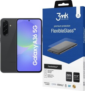Samsung Galaxy A36 5G 6/128GB Czarny (SM-A366BZKBEUE) + FlexibleGlass