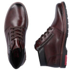 Pohodlné zateplené kožené čižmy Rieker M RKR625 brown 42