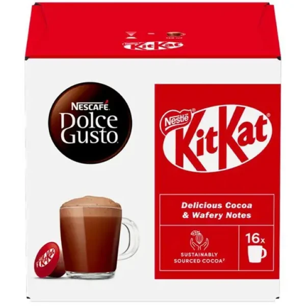 NESCAFÉ Dolce GUSTO KitKat / Kakaový nápoj v kapsule / 16 ks (100002142468)