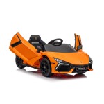 Mamido Detské elektrické autíčko Lamborghini Revuelto oranžové